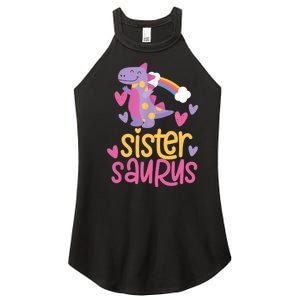 Sistersaurus Sister Saurus Dinosaur Women's Perfect Tri Rocker Tank