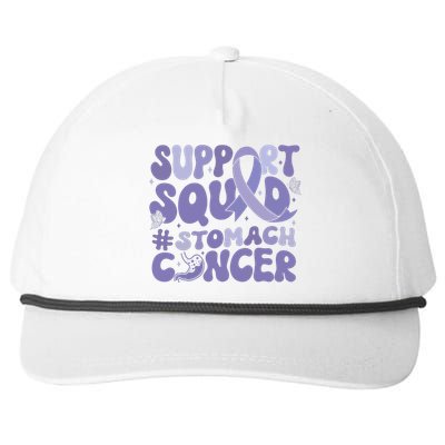 Support Squad Stomach Cancer Awareness Snapback Five-Panel Rope Hat