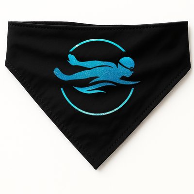 Swimmer Swimming Swim Team USA-Made Doggie Bandana