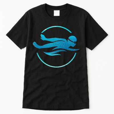 Swimmer Swimming Swim Team Tall T-Shirt