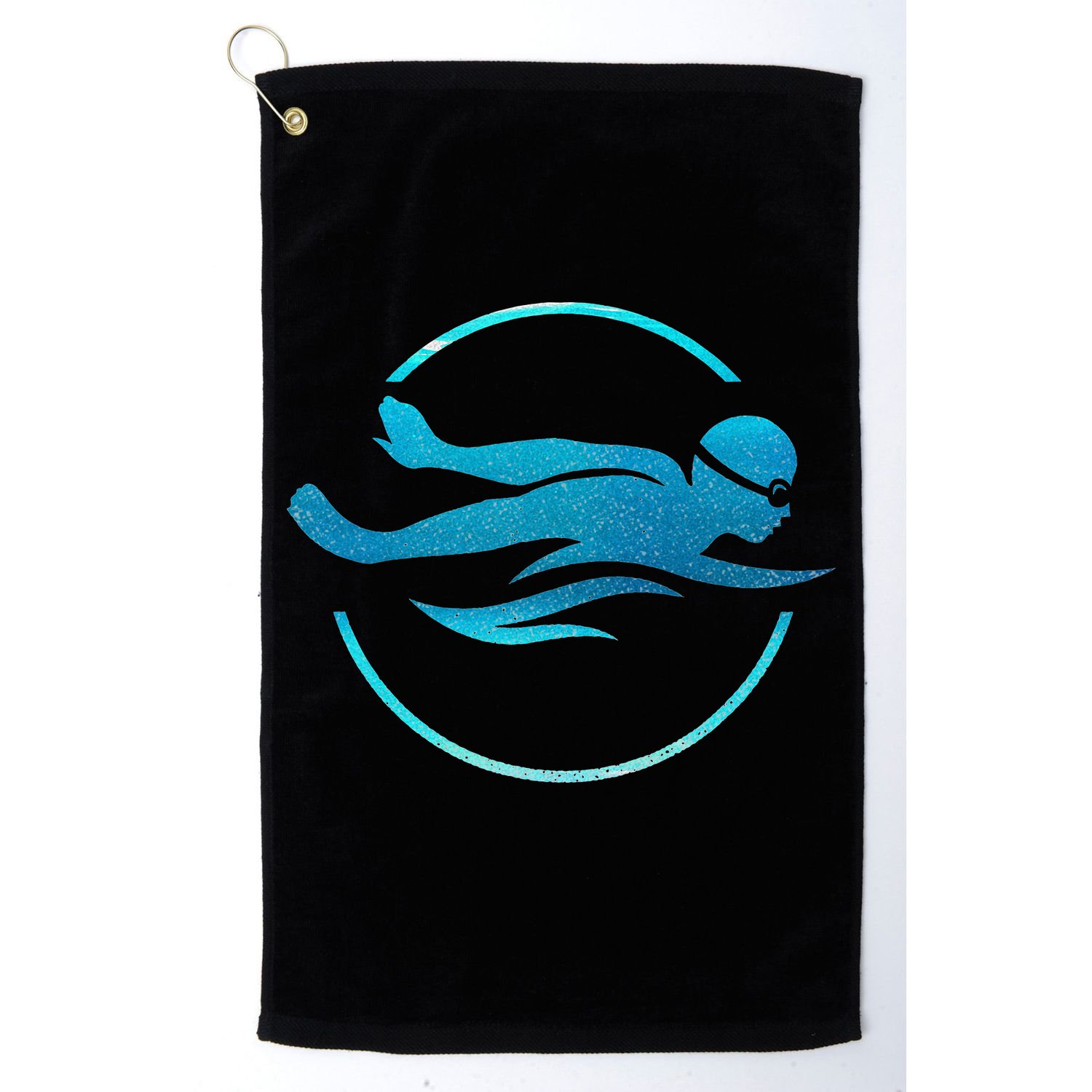 Swimmer Swimming Swim Team Golf Towel