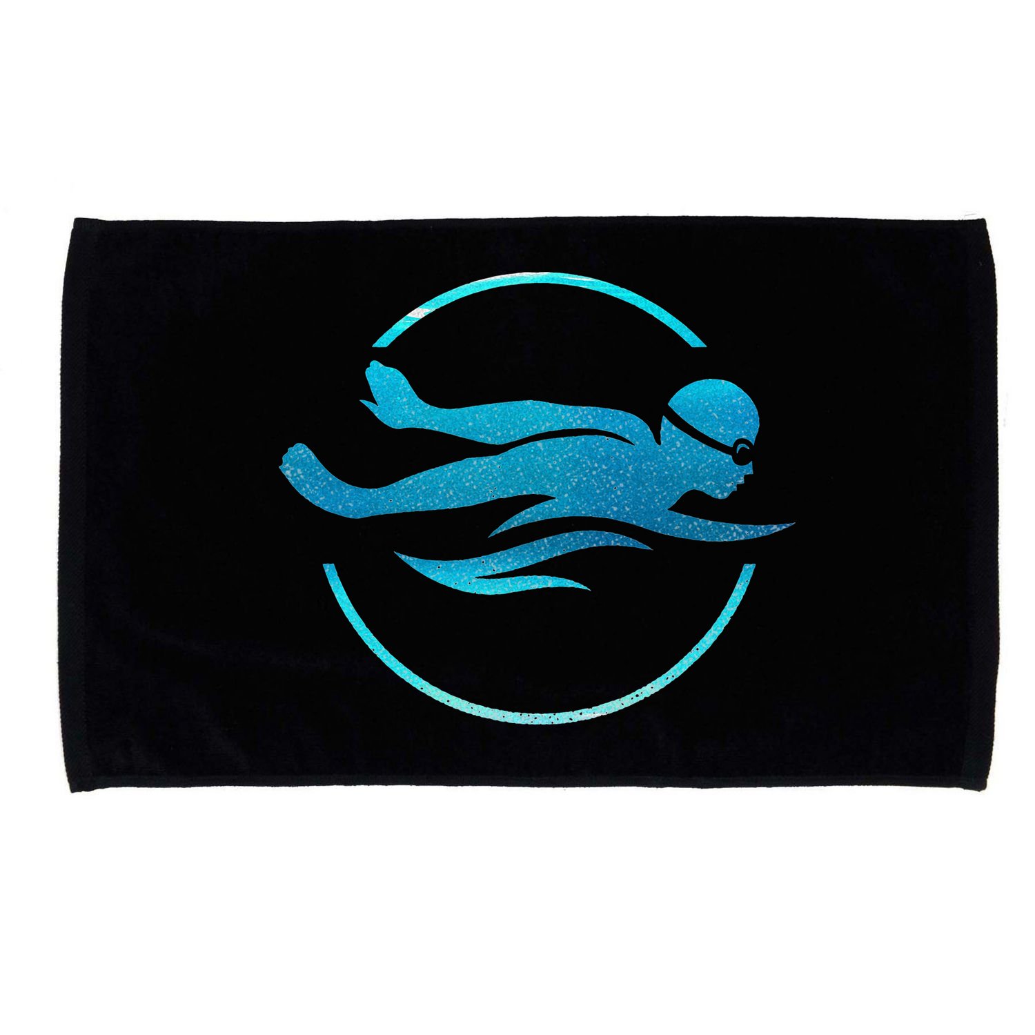 Swimmer Swimming Swim Team Microfiber Hand Towel