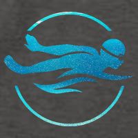 Swimmer Swimming Swim Team Vector Backpack