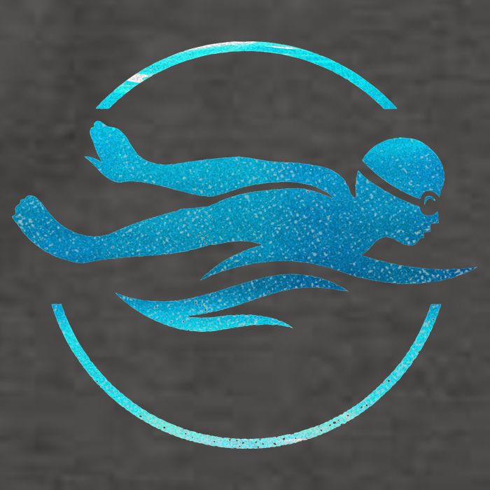 Swimmer Swimming Swim Team Vector Backpack