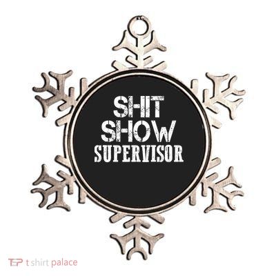 ShitShow Supervisor Metallic Star Ornament