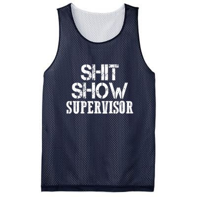 ShitShow Supervisor Mesh Reversible Basketball Jersey Tank