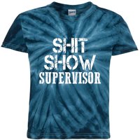 ShitShow Supervisor Kids Tie-Dye T-Shirt