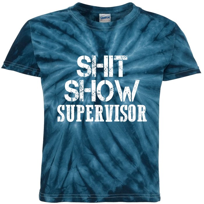 ShitShow Supervisor Kids Tie-Dye T-Shirt