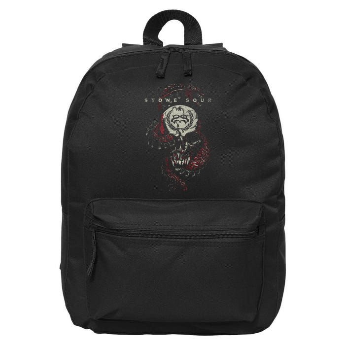 Stone Sour Snake Skull 16 in Basic Backpack