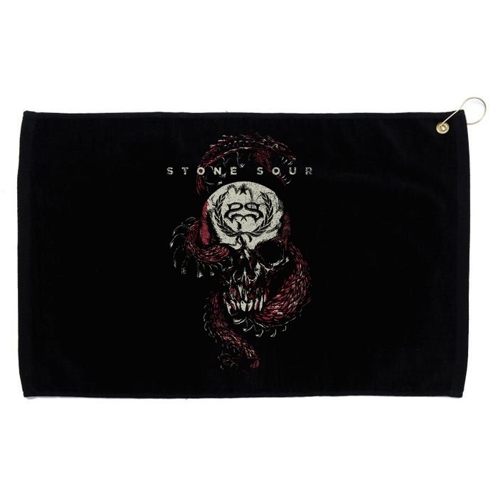 Stone Sour Snake Skull Grommeted Golf Towel