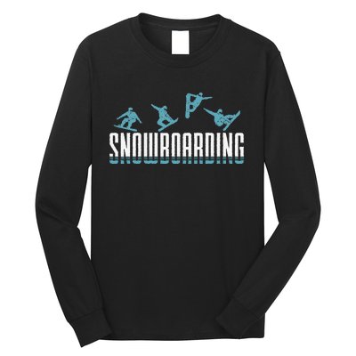 Snowboarding Snowboard Snowboarders slopes snowboarding Long Sleeve Shirt