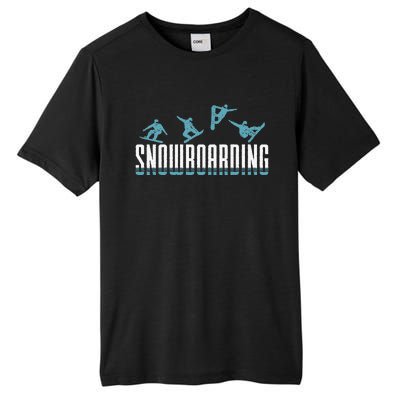 Snowboarding Snowboard Snowboarders slopes snowboarding Tall Fusion ChromaSoft Performance T-Shirt