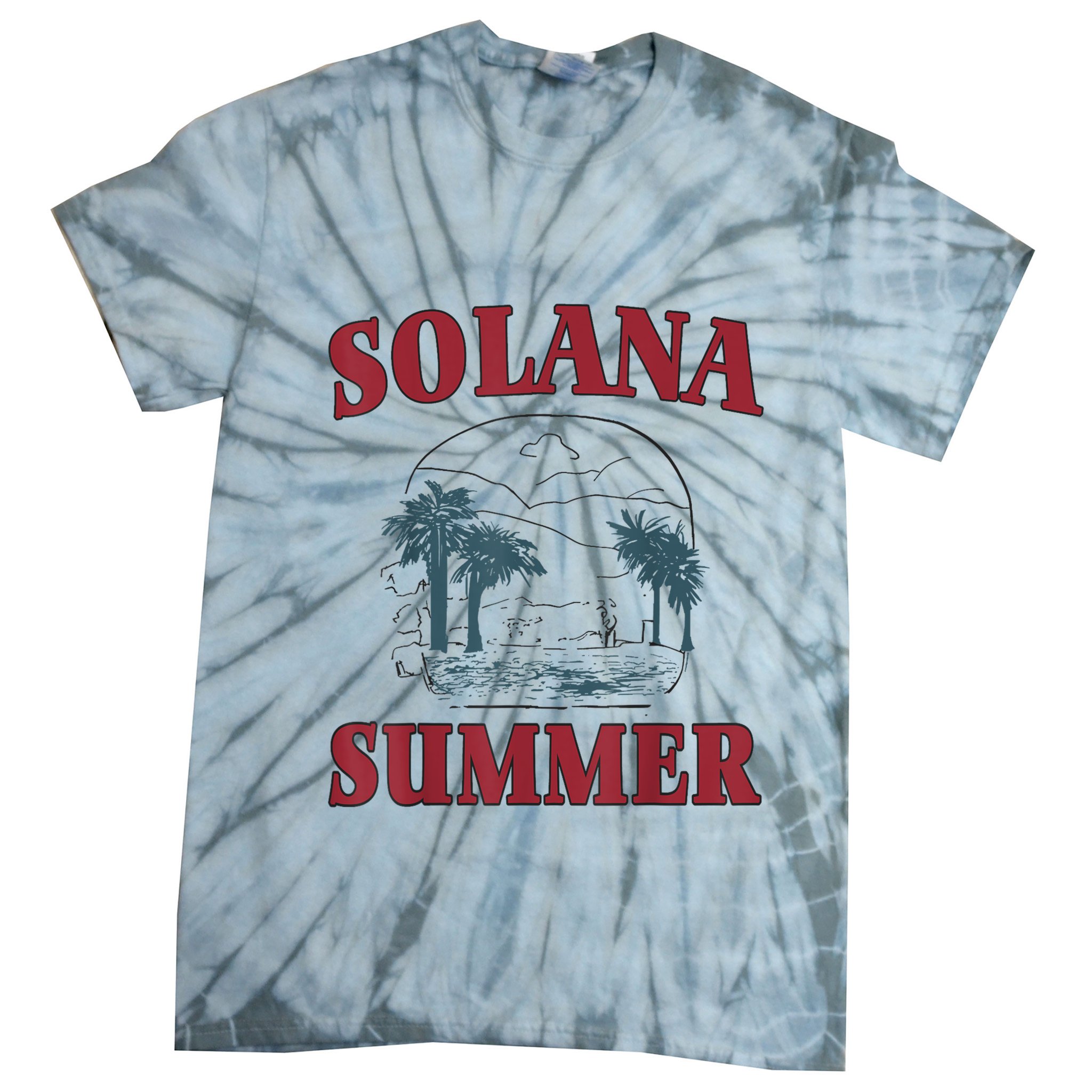 Solana Summer Tie-Dye T-Shirt