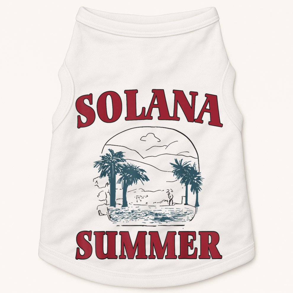 Solana Summer Doggie Tank
