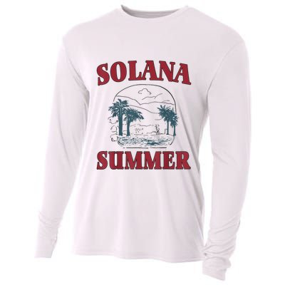 Solana Summer Cooling Performance Long Sleeve Crew