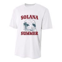 Solana Summer Youth Performance Sprint T-Shirt