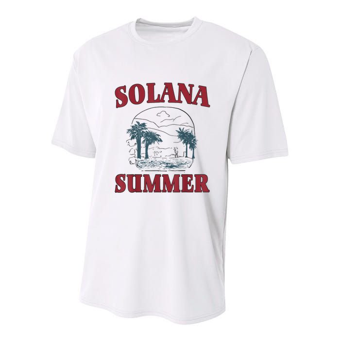 Solana Summer Youth Performance Sprint T-Shirt