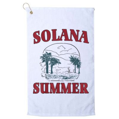 Solana Summer Golf Towel