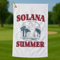 Solana Summer Golf Towel