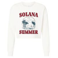 Solana Summer Cropped Pullover Crew