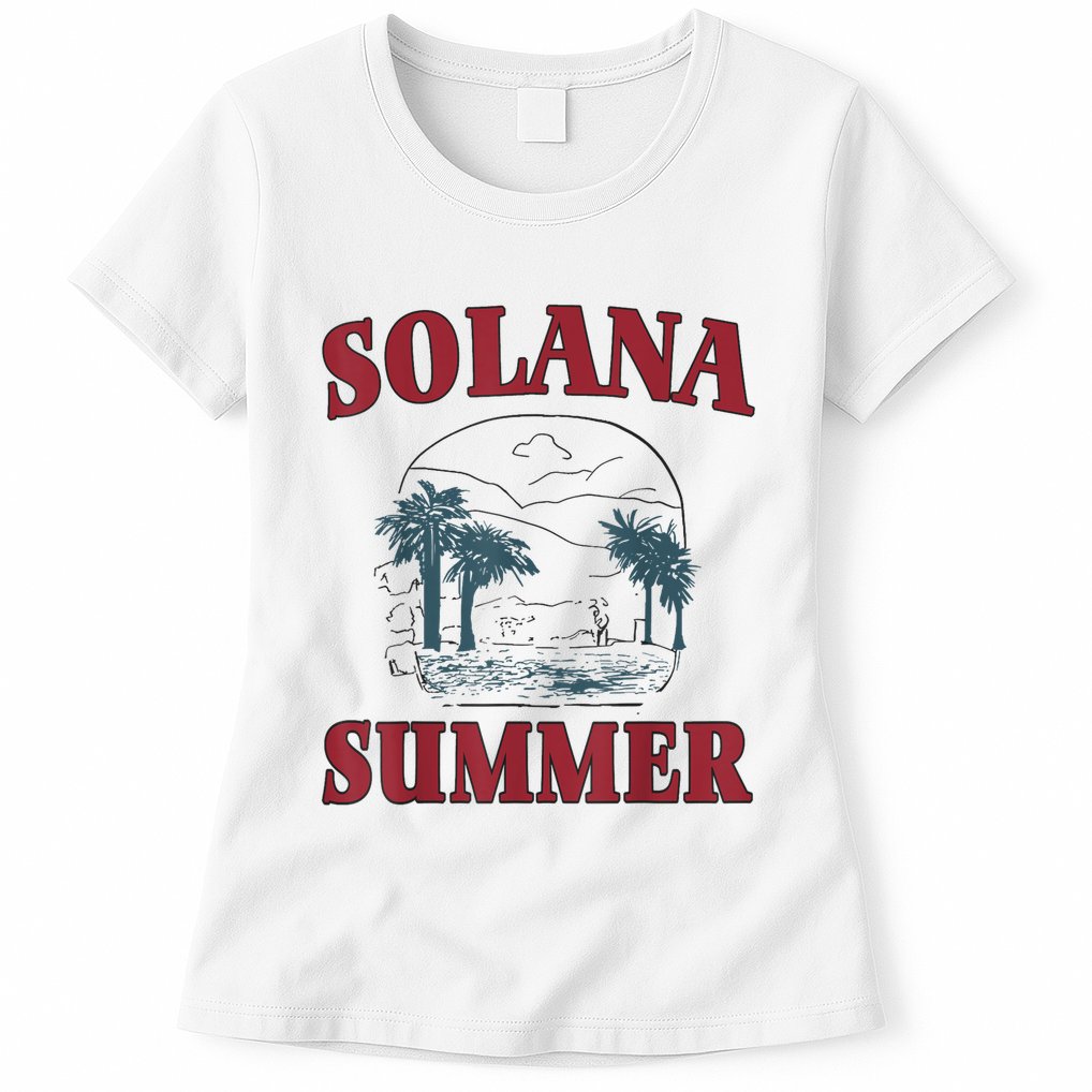 Solana Summer Womens T-Shirt