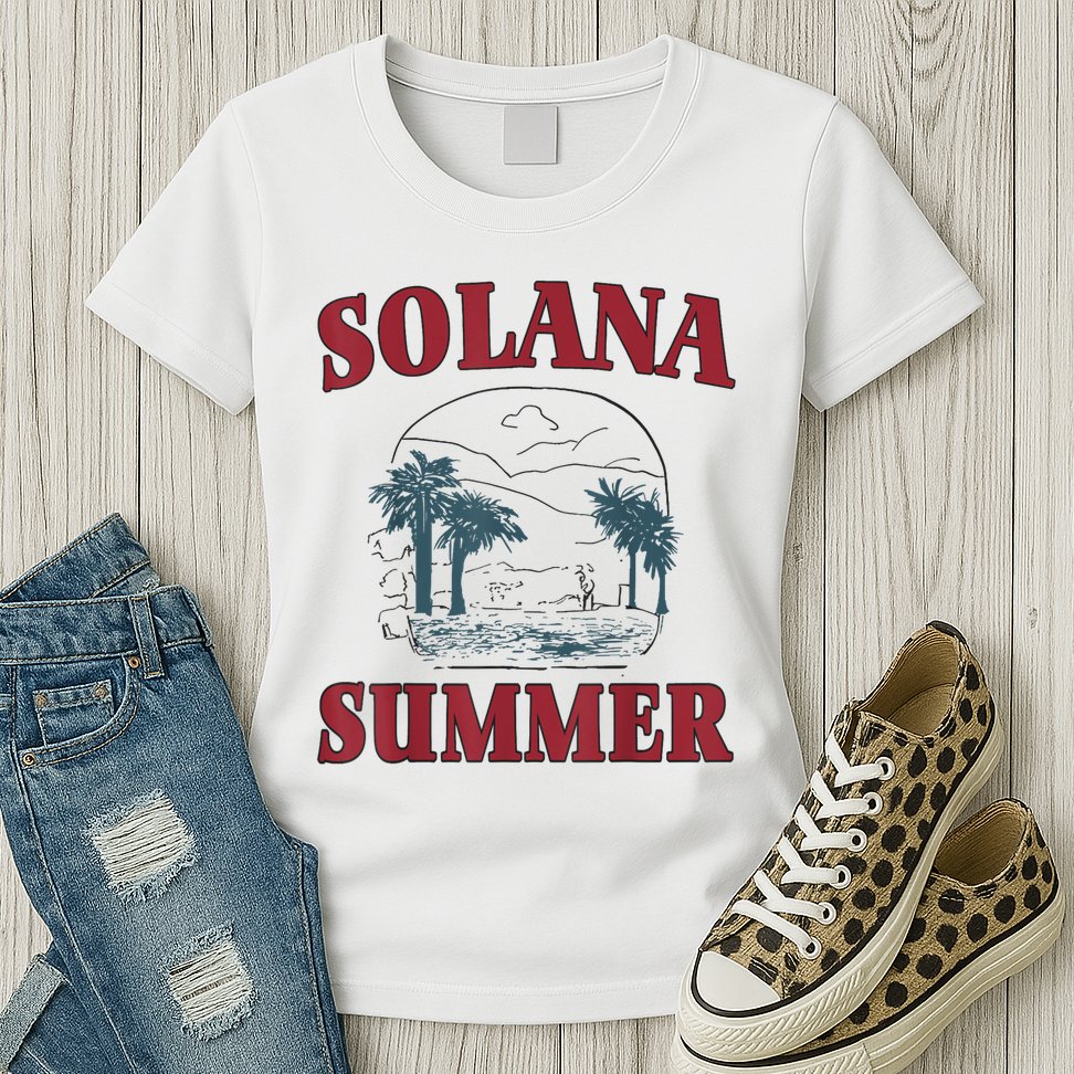 Solana Summer Womens T-Shirt