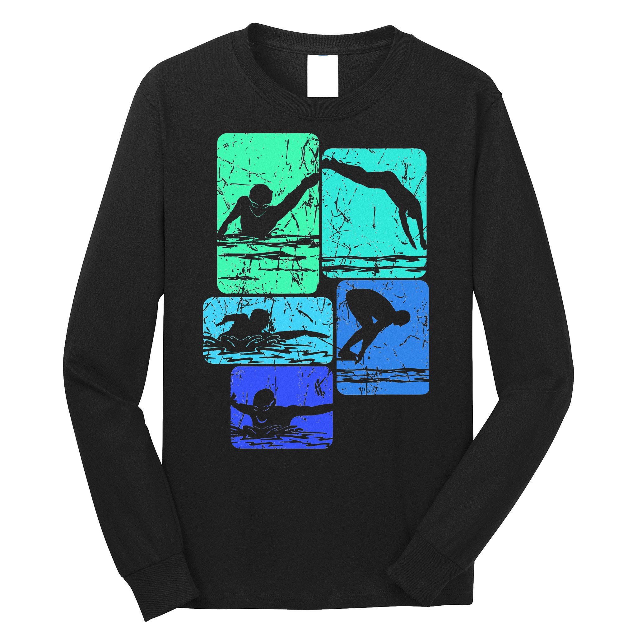 Swimming Swimmers Long Sleeve Shirt