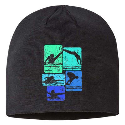 Swimming Swimmers Sustainable Beanie