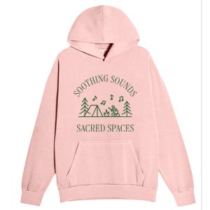 Soothing Sounds Sacred Spaces Sound Therapy Healing Camping Urban Pullover Hoodie