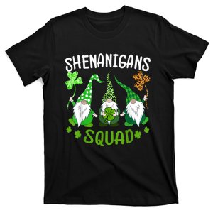 Shenanigan Squad St Patricks Day Gnomes Green Proud Irish T-Shirt