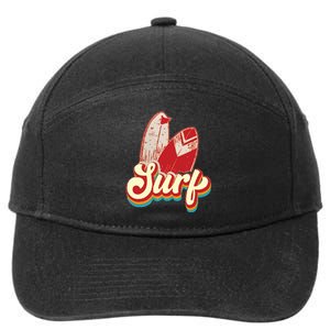 Surfing Surf Surfing Lover 7-Panel Snapback Hat