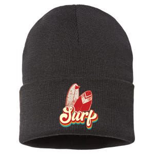 Surfing Surf Surfing Lover Sustainable Knit Beanie