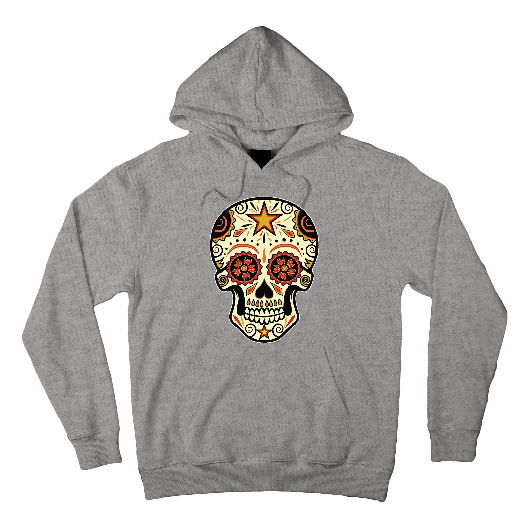 Sugar Skull Spanish Day Of Dead Dia De Los Muertos Tall Hoodie