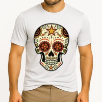 Sugar Skull Spanish Day Of Dead Dia De Los Muertos Cooling Performance Crew T-Shirt