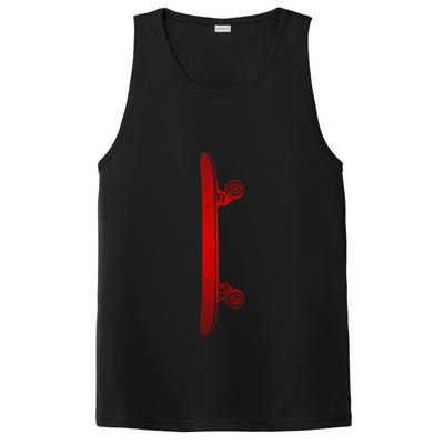 Skateboarding Skateboard Skateboarder Skateboard Gift PosiCharge Competitor Tank