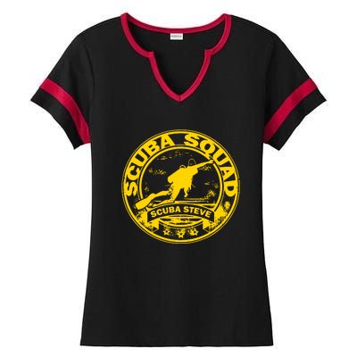 Scuba Steve Scuba Squad Ladies Halftime Notch Neck Tee