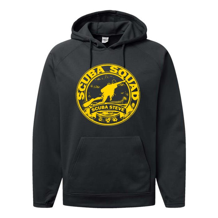 Scuba Steve Scuba Squad Performance Fleece Hoodie