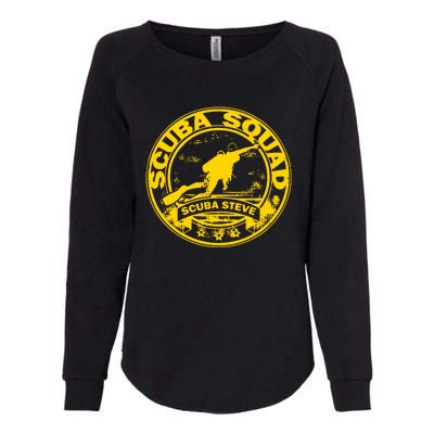 Scuba Steve Scuba Squad Womens California Wash Sweatshirt