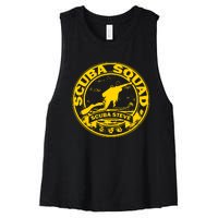 Scuba Steve Scuba Squad Women's Racerback Cropped Tank