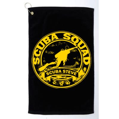 Scuba Steve Scuba Squad Platinum Collection Golf Towel