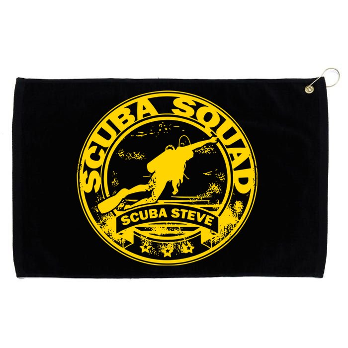 Scuba Steve Scuba Squad Grommeted Golf Towel