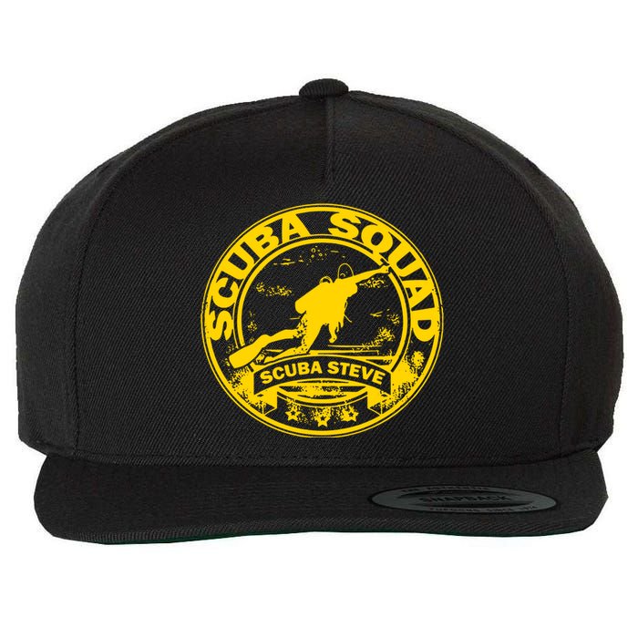 Scuba Steve Scuba Squad Wool Snapback Cap