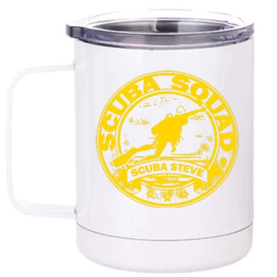 Scuba Steve Scuba Squad 12 oz Stainless Steel Tumbler Cup