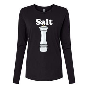 Salt Shaker Salt And Pepper Bff Matching Halloween Costume Funny Gift Womens Cotton Relaxed Long Sleeve T-Shirt