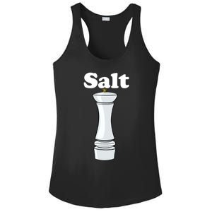 Salt Shaker Salt And Pepper Bff Matching Halloween Costume Funny Gift Ladies PosiCharge Competitor Racerback Tank