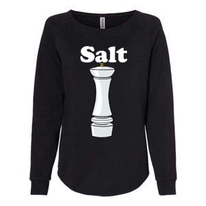 Salt Shaker Salt And Pepper Bff Matching Halloween Costume Funny Gift Womens California Wash Sweatshirt