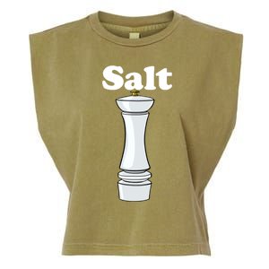 Salt Shaker Salt And Pepper Bff Matching Halloween Costume Funny Gift Garment-Dyed Women's Muscle Tee