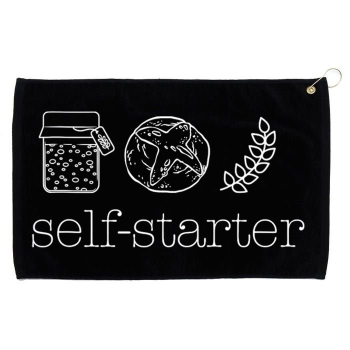 Self Starter Sourdough Starter Bread Baker Bakers Sourdough Grommeted Golf Towel