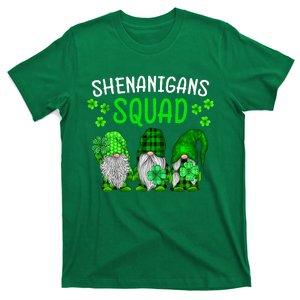 Shenanigans Squad St Patricks Day Gnomes Proud Irish T-Shirt