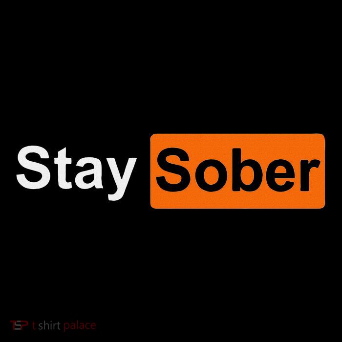 Stay Sober Simple And Inspirational Design Impact Tech Backpack